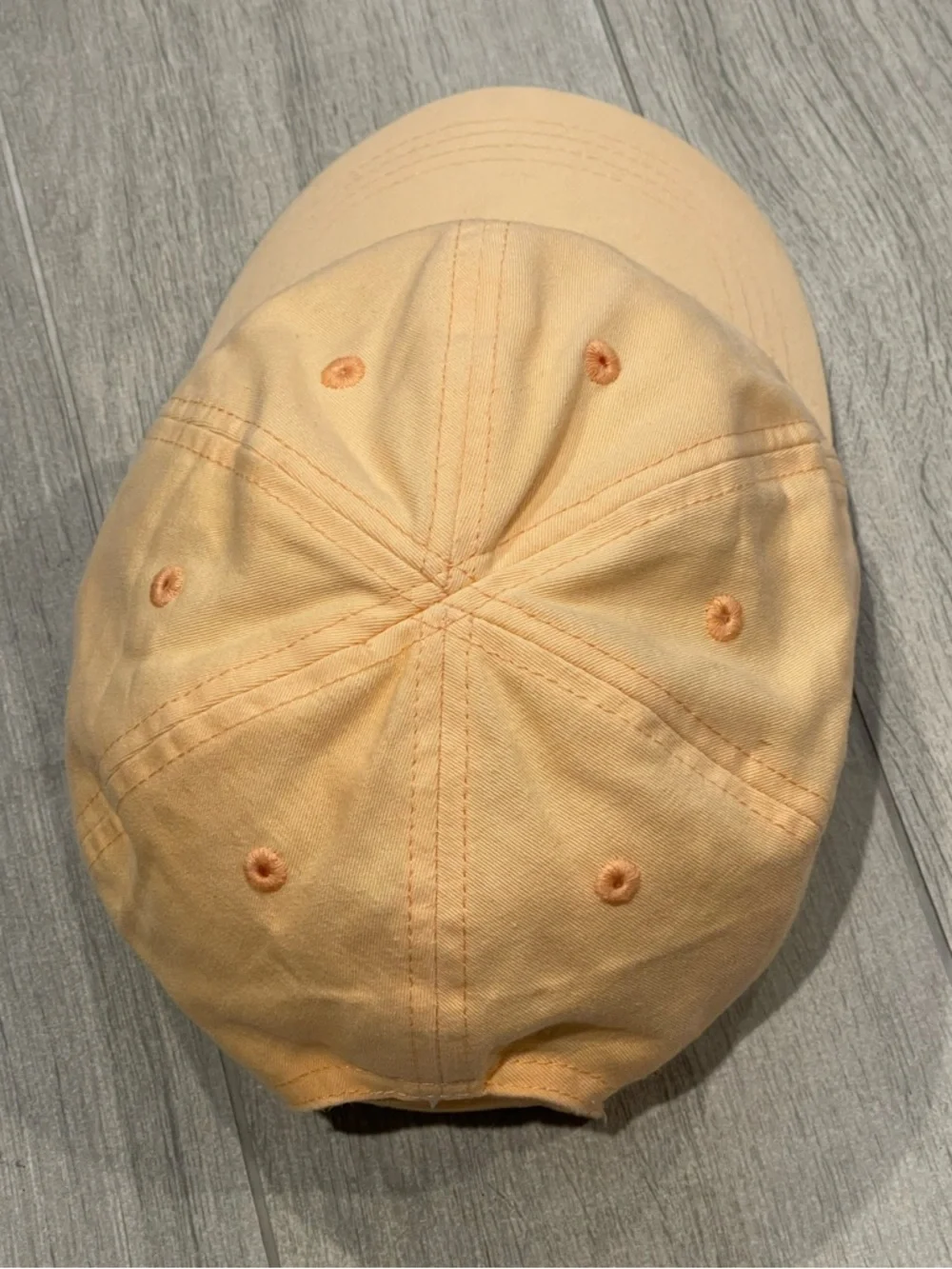 ZARA Kids Orange Baseball Cap Adjustable Hat Like New